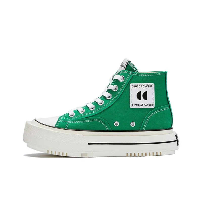 CHOCO CONCERT Canvas Shoes Unisex Canvas Green-1