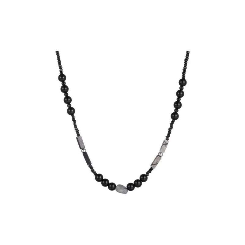 QIANFANGDAHUANGYE Resin Necklaces Men's-0