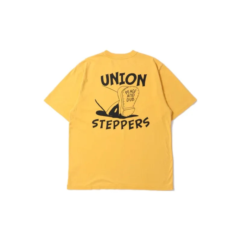 Union Holiday T-Shirts Unisex Light Yellow-1