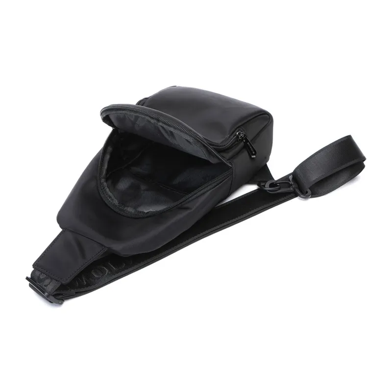 SEPTWOLVES Fabric Sling Bag Regular Men's Black-3