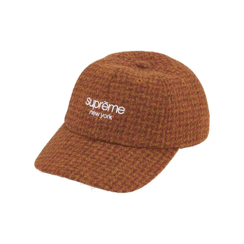 Supreme Harris Tweed Classic Logo 6 Panel-6