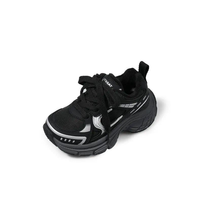 ST&SAT Slip Resistant Lightweight Cushioning Warm Low Top Kids Lifestyle Shoes Kids'-17