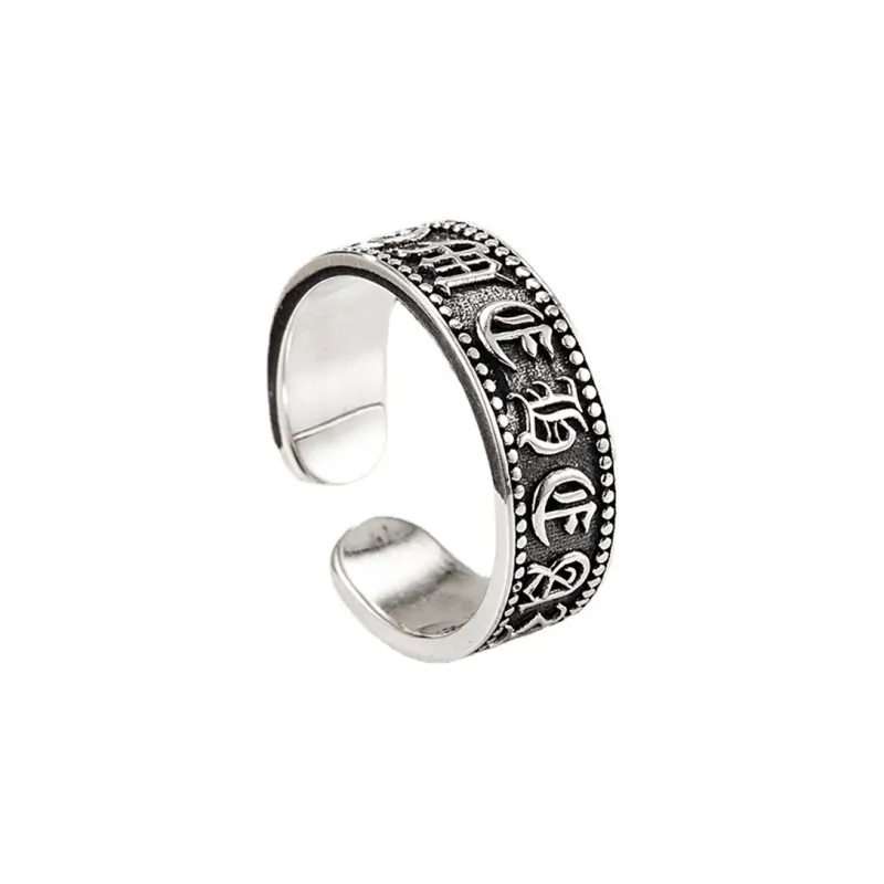 Happy Tide S925 Silver Rings Men's-0