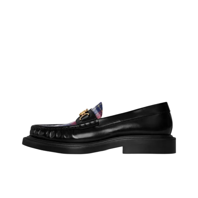 CELINE Triomphe Loafers Women's Black-0