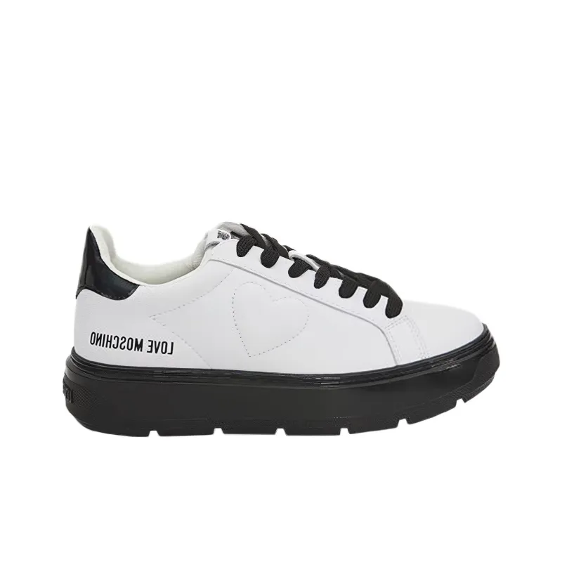 LOVE MOSCHINO Low-Top Casual Shoes Women's White-1