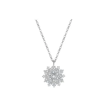 2801 S925 Silver Necklaces Women's