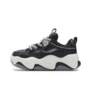 FILA BROOK LV Low Top Skateboard Shoes Men's Black Blue