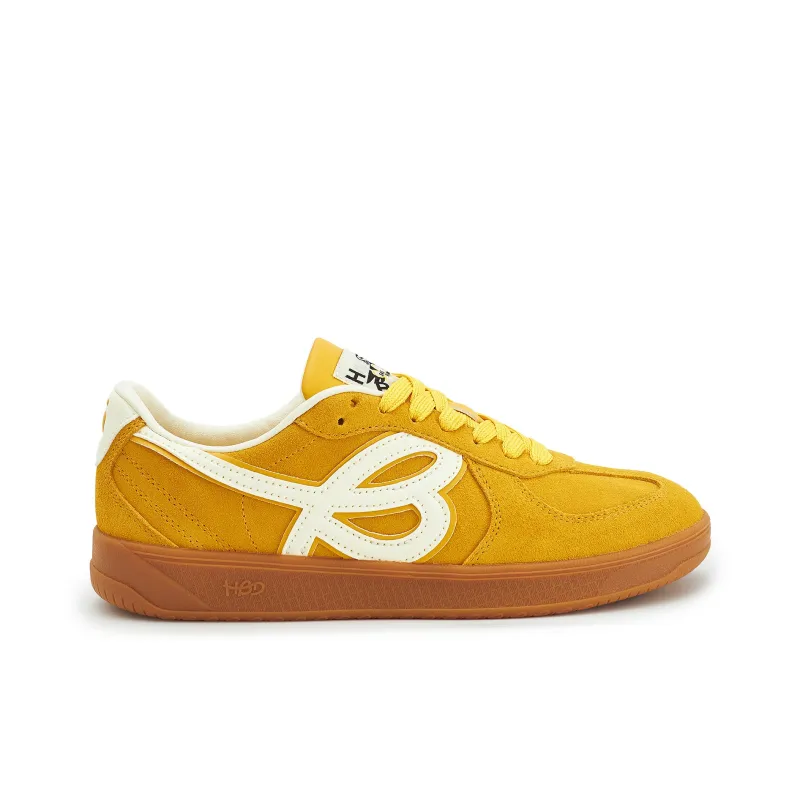 S45 X Happy Birds Day X WE FLOWER Skateboard Shoes Unisex Low Top Yellow-2