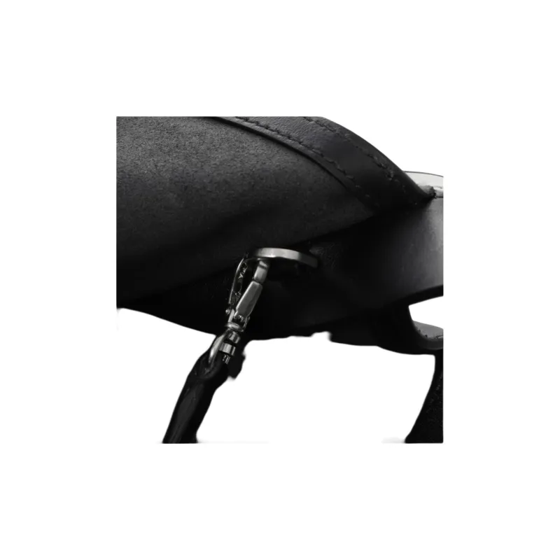 JIL SANDER Calfskin Handbag Large Size Men's Two Tone-7