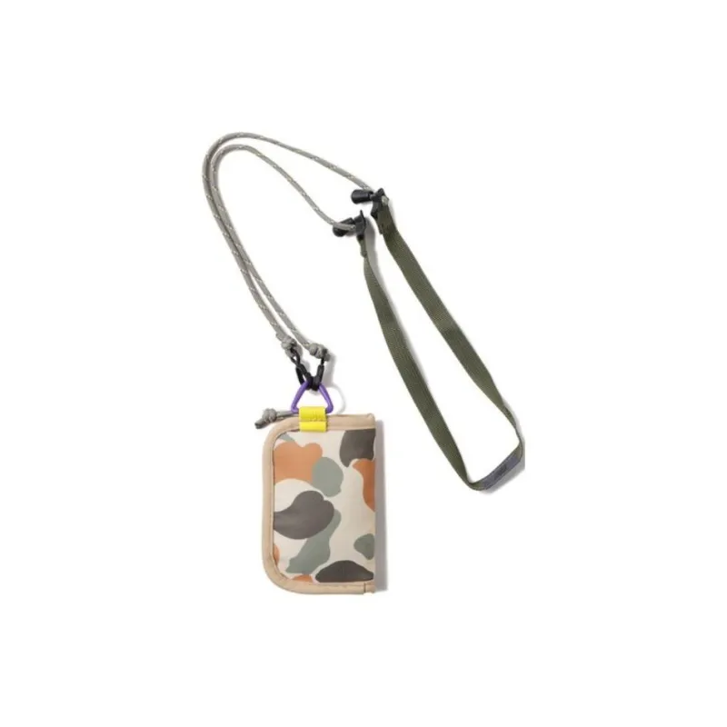 New Balance Polyester Coin Purse Unisex Beige-1