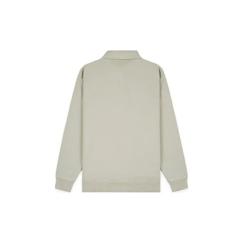 SPORTY & RICH Serif Cotton Polo Top-1
