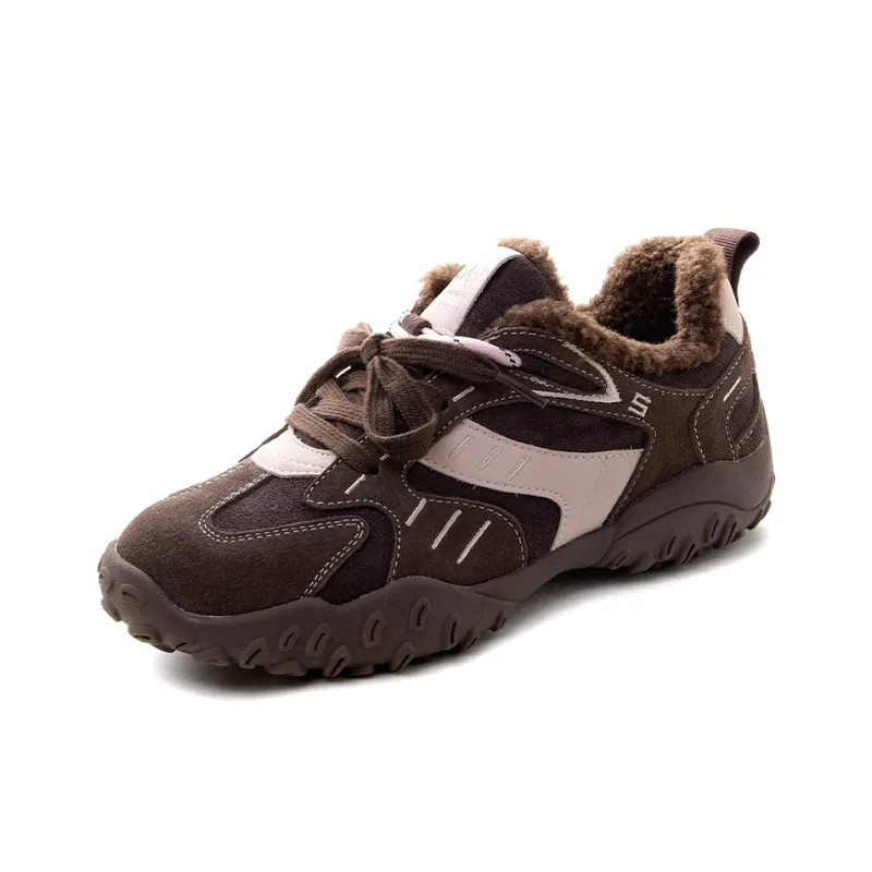 NRDROFFICIAL Warm Balanced Wear-Resistant Lightweight Water-Resistant Slip-Resistant Low-Top Casual Shoes Women's-5