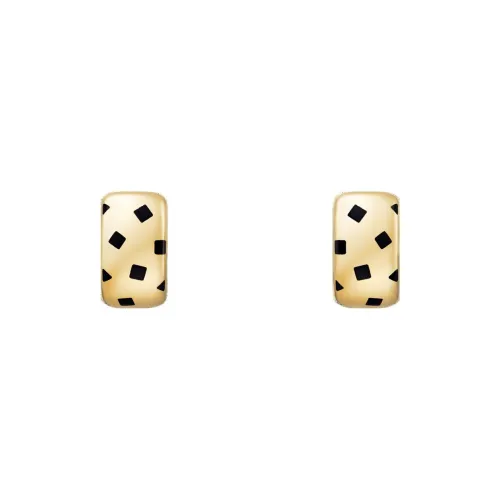 CARTIER Yellow Gold Earrings Unisex Gold