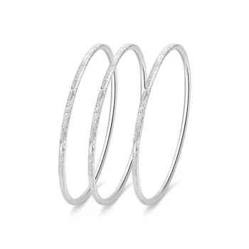 Sentimentality 9999 Pure Silver Bangles Women's