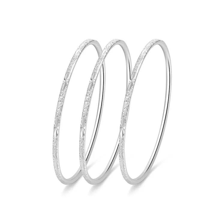 Sentimentality 9999 Pure Silver Bangles Women's-0
