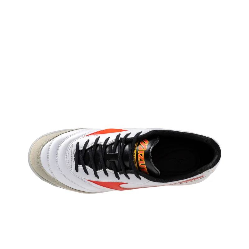 Mizuno Morelia Sala Classic In 'White Radiant Red'-2