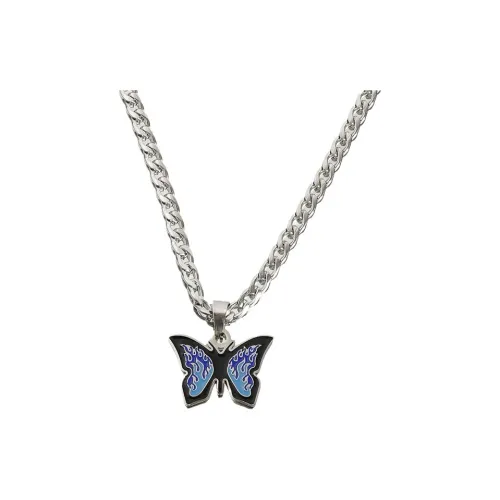 QIANFANGDAHUANGYE Titanium Steel Necklaces Unisex