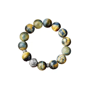 ZHIZUO Tiger's Eye Stone Bracelets Unisex
