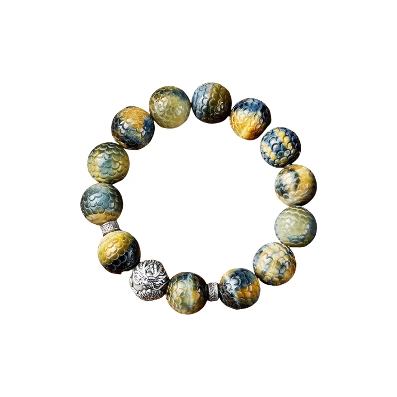 ZHIZUO Tiger's Eye Stone Bracelets Unisex-0