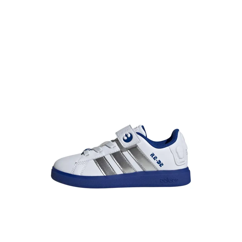 Adidas GRAND COURT 2.0 Kids' Skateboarding Shoes Pre school-0