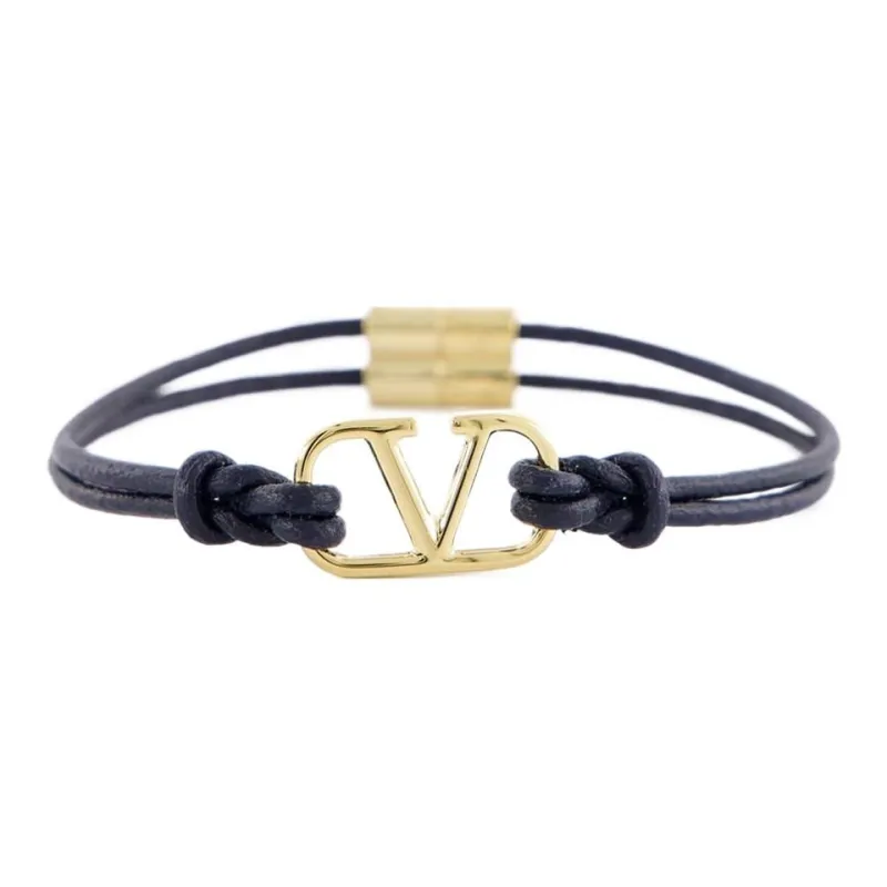 Valentino Bracelets Men's Black-0