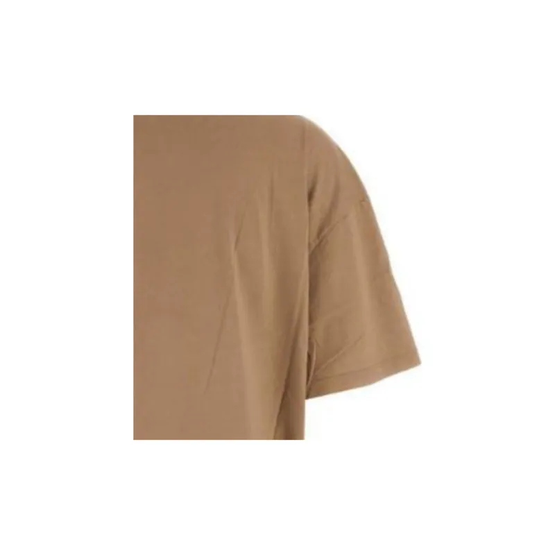 PRADA Logo Triangle Crewneck T Shirt-8