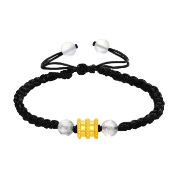 Lao Feng Xiang Gold Bracelet Women's