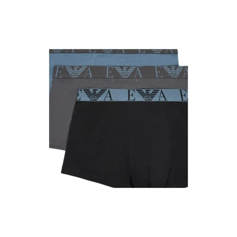 EMPORIO ARMANI Three pack Of Boxer Briefs With Bold Monogram Logo-3