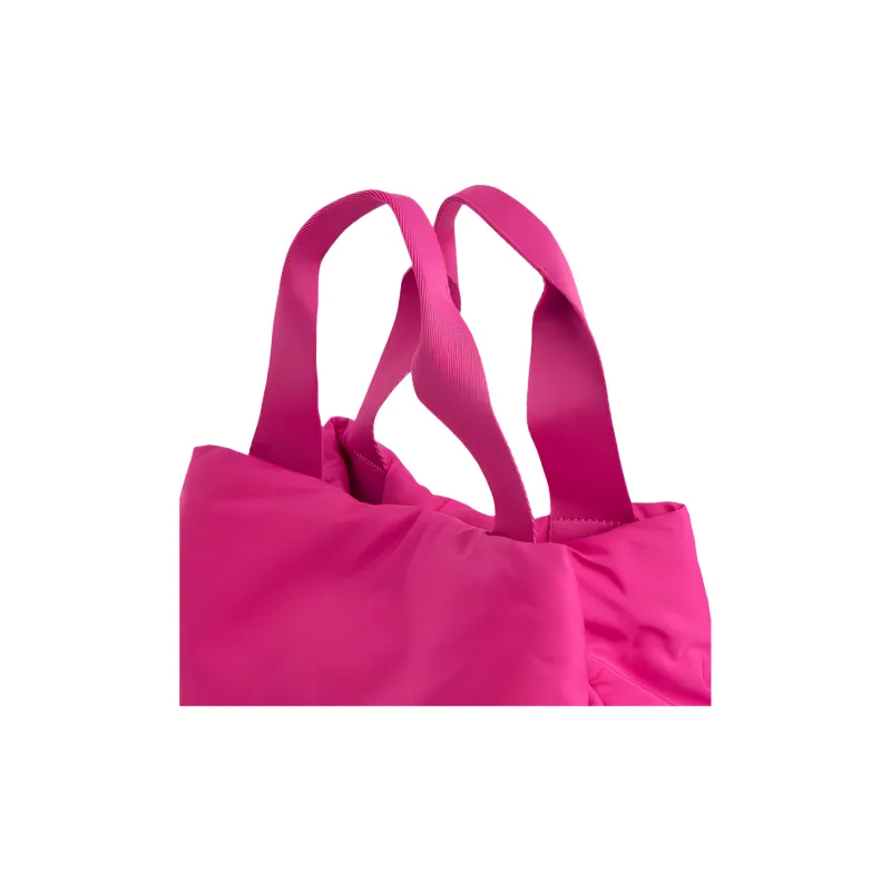 COS Polyester Tote Bag, Shopping Bag, Shoulder Bag, Handbag Regular Women's Rose Red-4