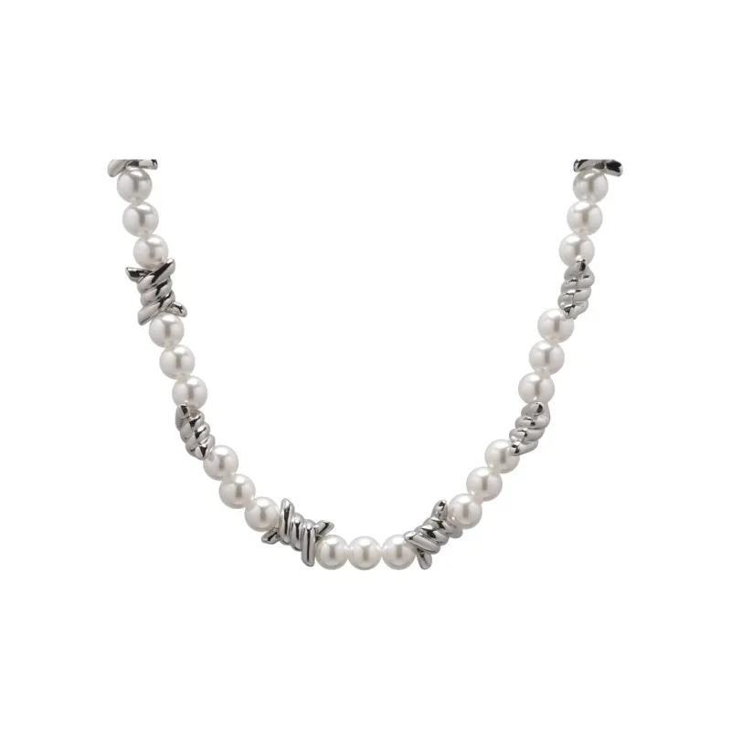 QIANFANGDAHUANGYE Titanium Steel Necklaces Unisex-0