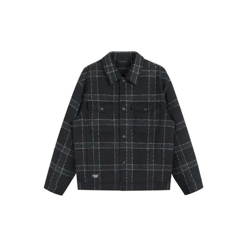 FAIRWHALE Jackets Coats Men's Black-2