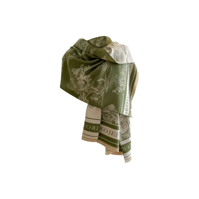VINEY Faux Cashmere Shawls Women's-9