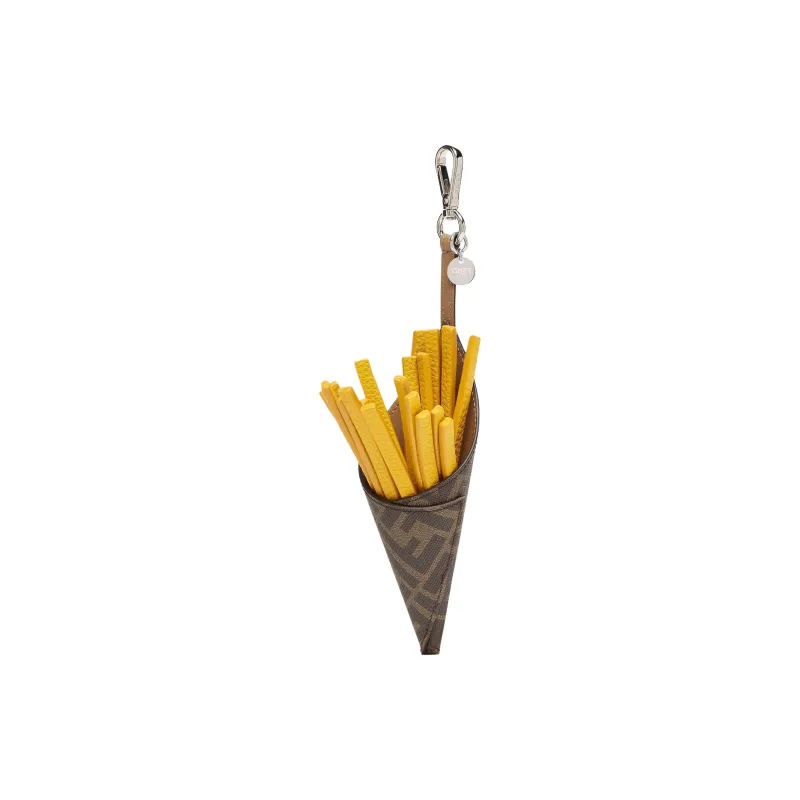 FENDI FENDIlicious Logo Detailed Charm-0
