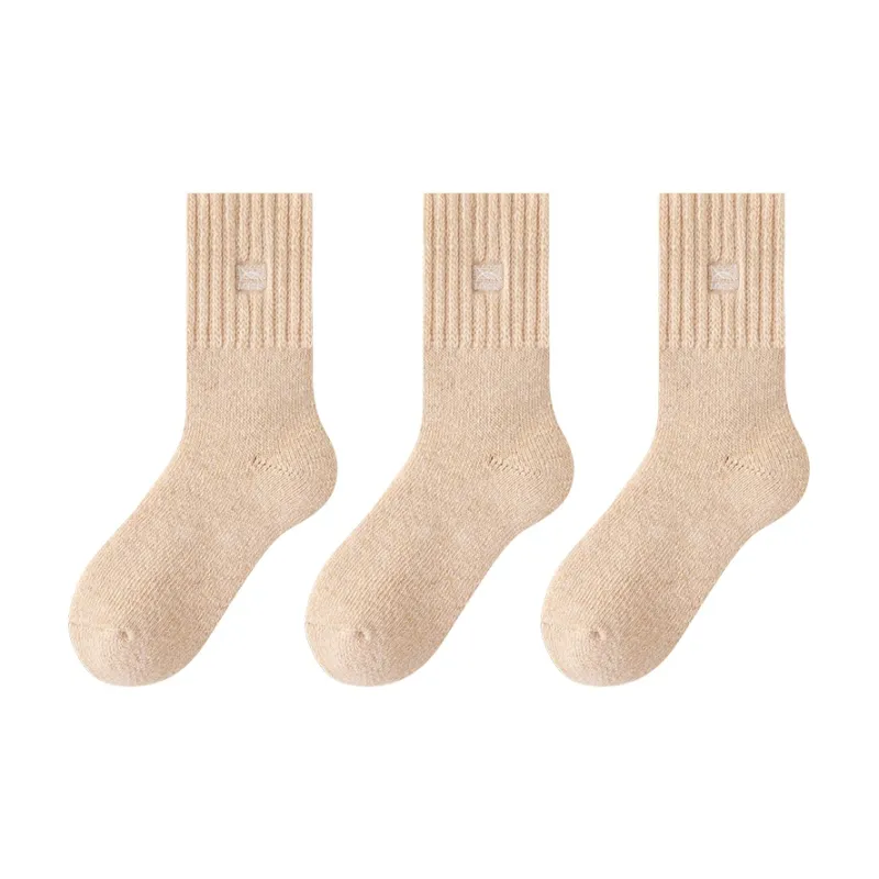MIIOW Mid Calf Socks Women's 3 Pack-48