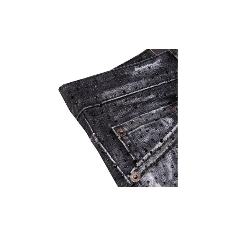 DSQUARED 2 D2 Squared Spring And Summer Collection Jeans Men's Black-3