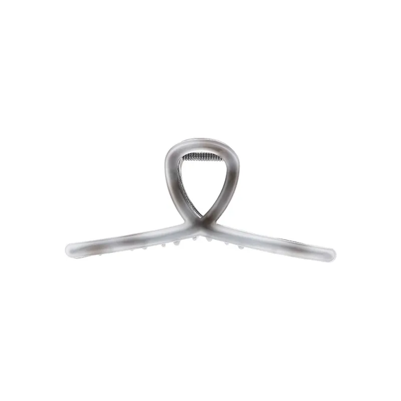 ROYALSASA Acrylic Faux Pearl Alloy Base Grip Hair Claw Clip Women's-9