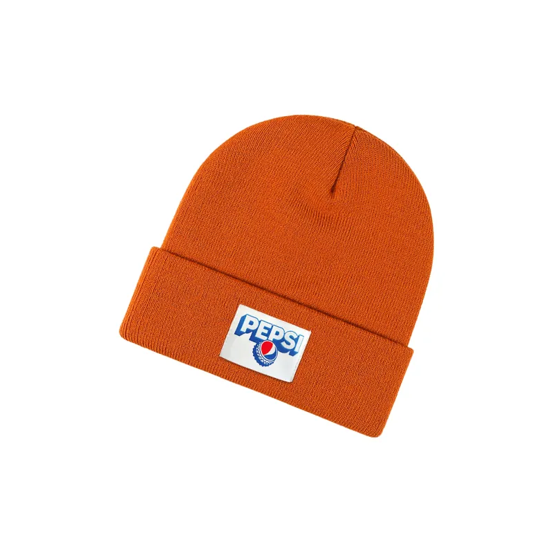 Pepsi Acrylic Beanies Unisex Black Caramel-4
