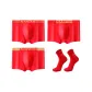 Bag C2413 100% cotton-Size 6+7+8+1 Socks