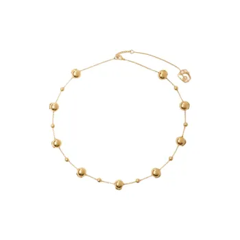 Burberry Brass Gold plated Necklaces Women's Gold