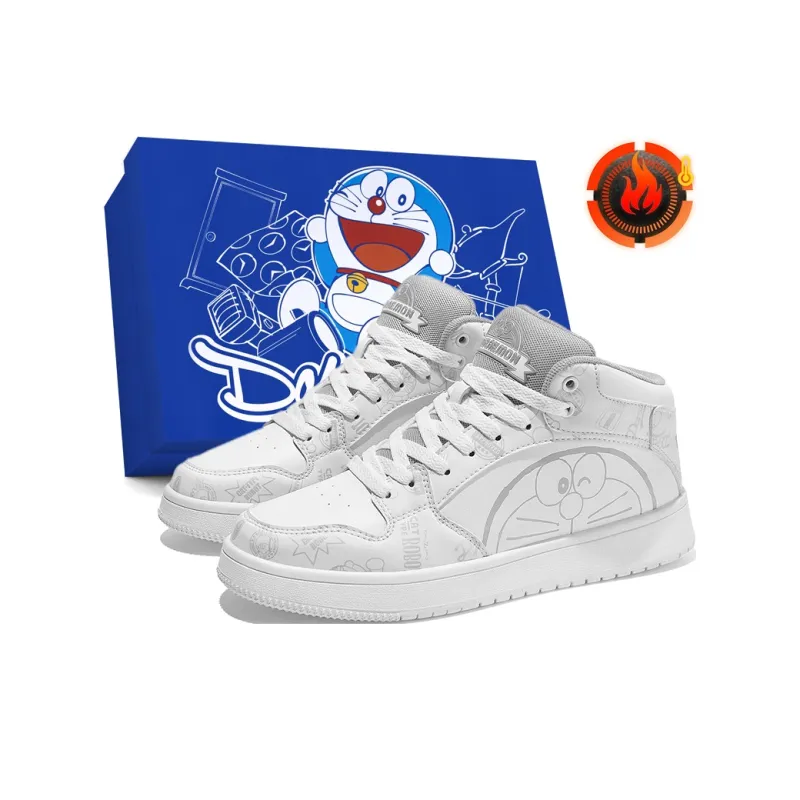 DoraemonA Mid-Top Skateboard Shoes Unisex-11