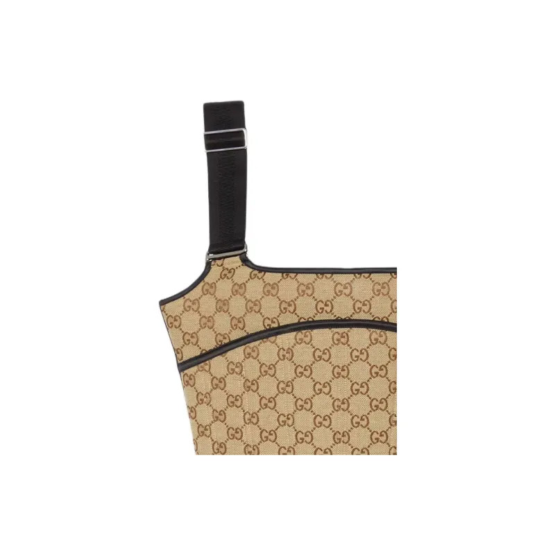 GUCCI Gg Canvas Top Beige/Ebony-4