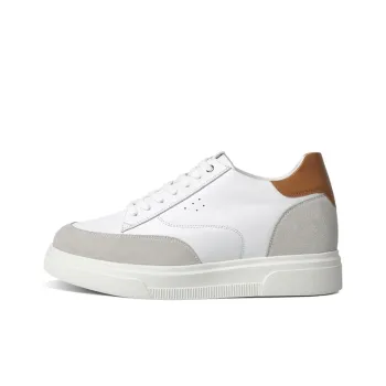 He Jinchang Slip Resistant Quick Drying Wear Resistant Balance Skateboard Shoes Men's Pure White