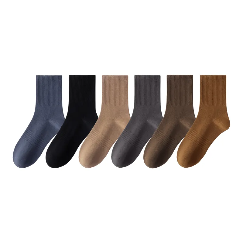 Caramella Mid-Calf Socks Unisex 6 Pack-6