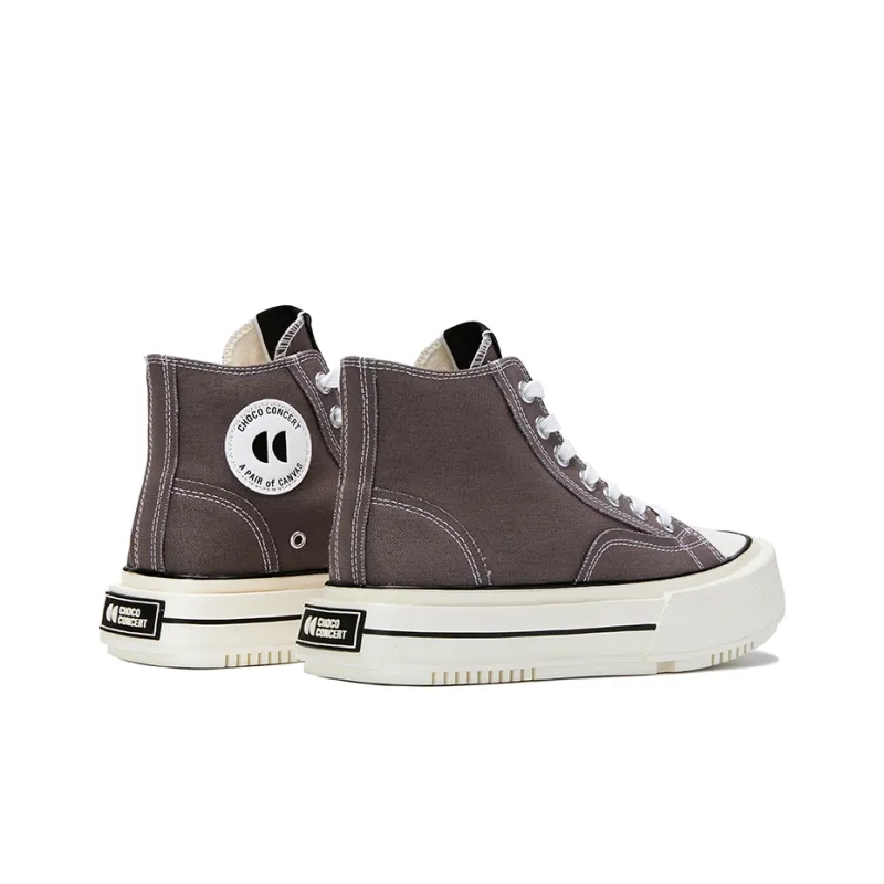 CHOCO CONCERT Canvas Shoes Unisex Brown-3