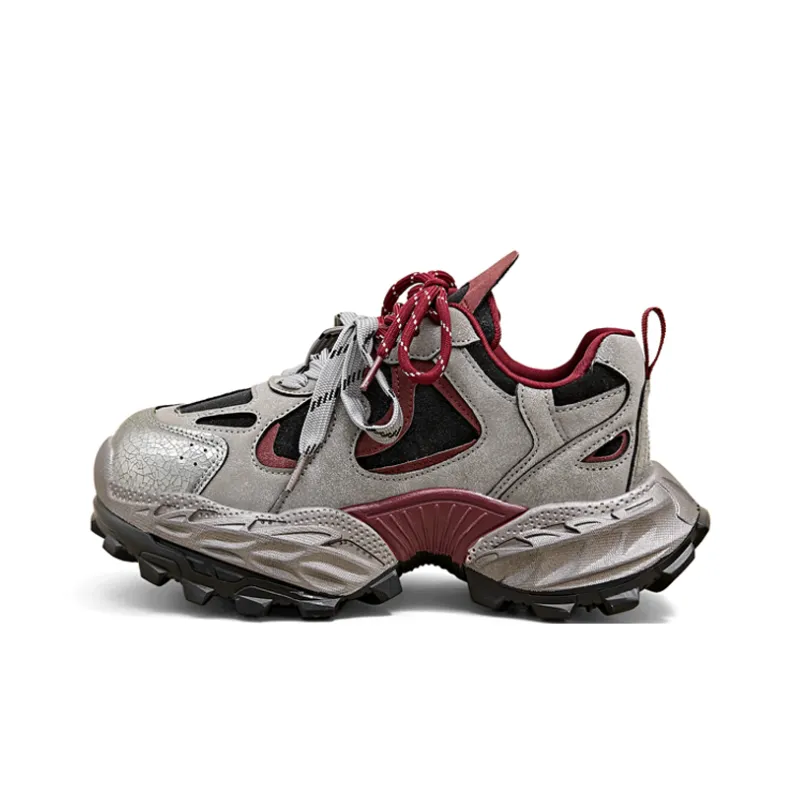 A Poinsettia Princess Chunky Sneakers Women's-0