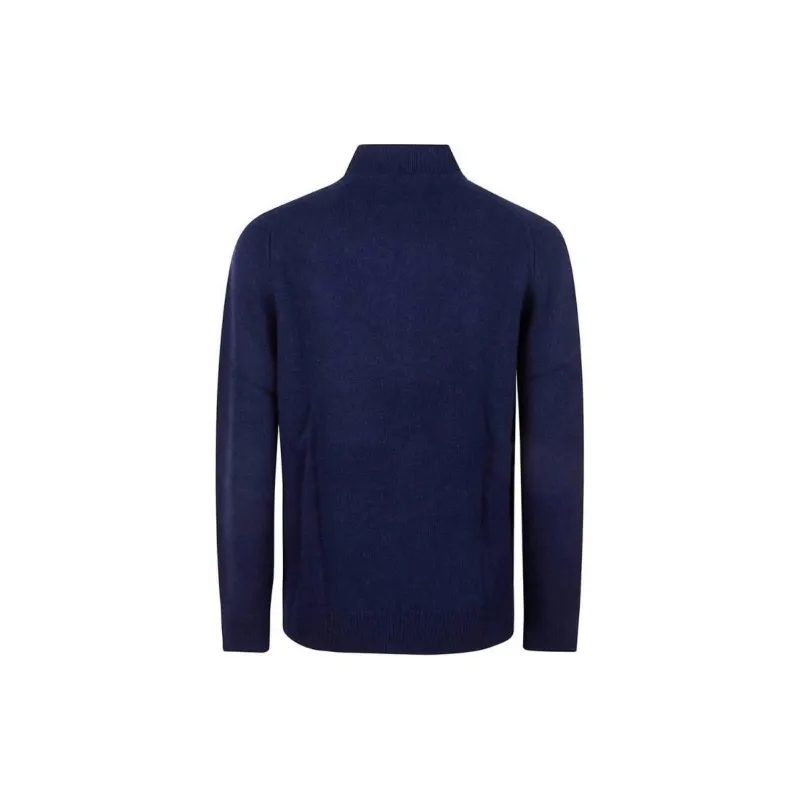 BARBOUR Talder Zip Up Knit Sweater-1