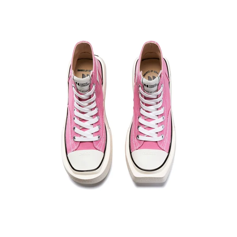 CHOCO CONCERT Canvas Shoes Unisex Pink-4