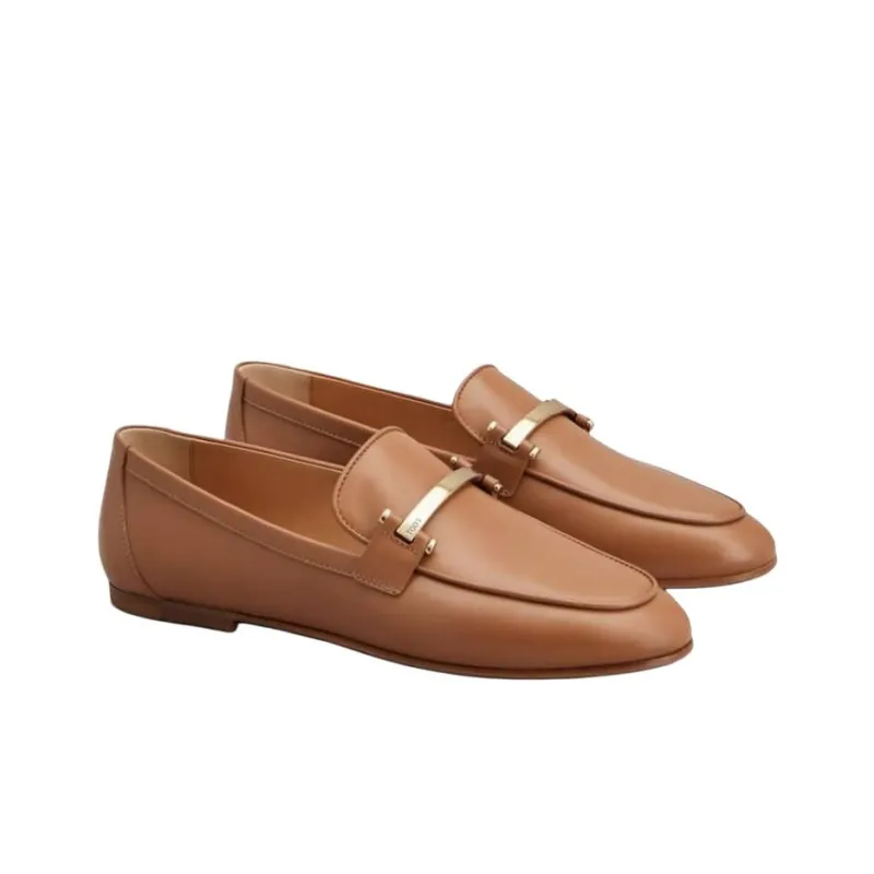 TOD'S Clamp Detailed Slip On Loafers Women's-2