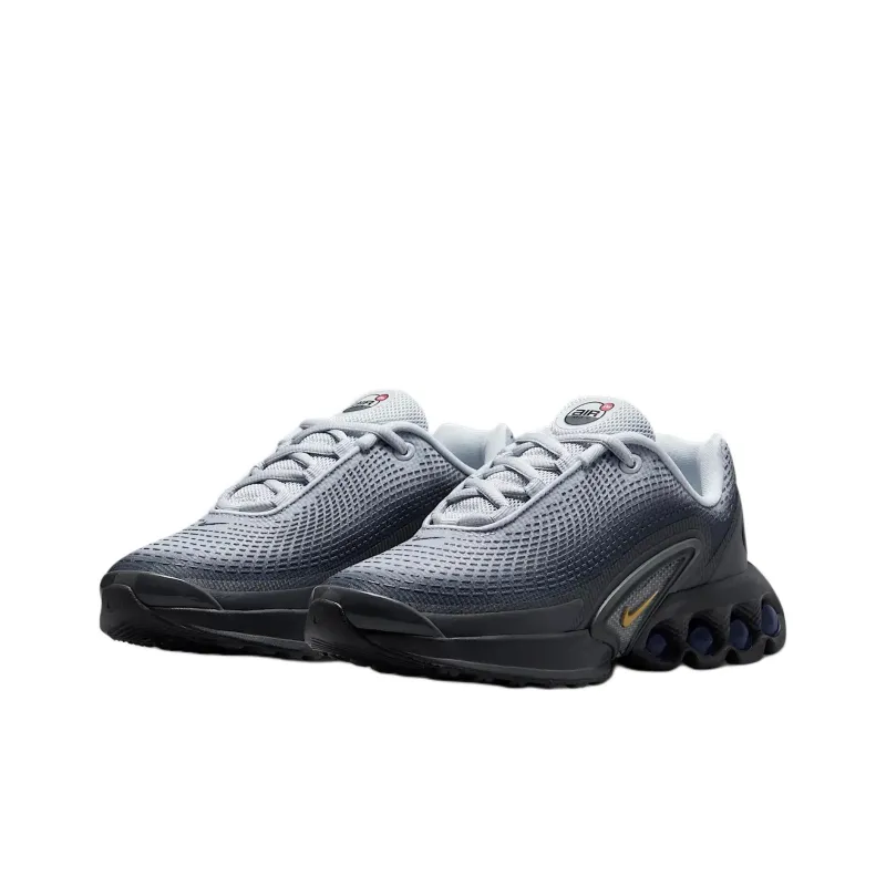 Nike Air Max Dn Anti Slip Wear Resistant Low Top Kids' Running Shoes Gray Black Teenagers-2