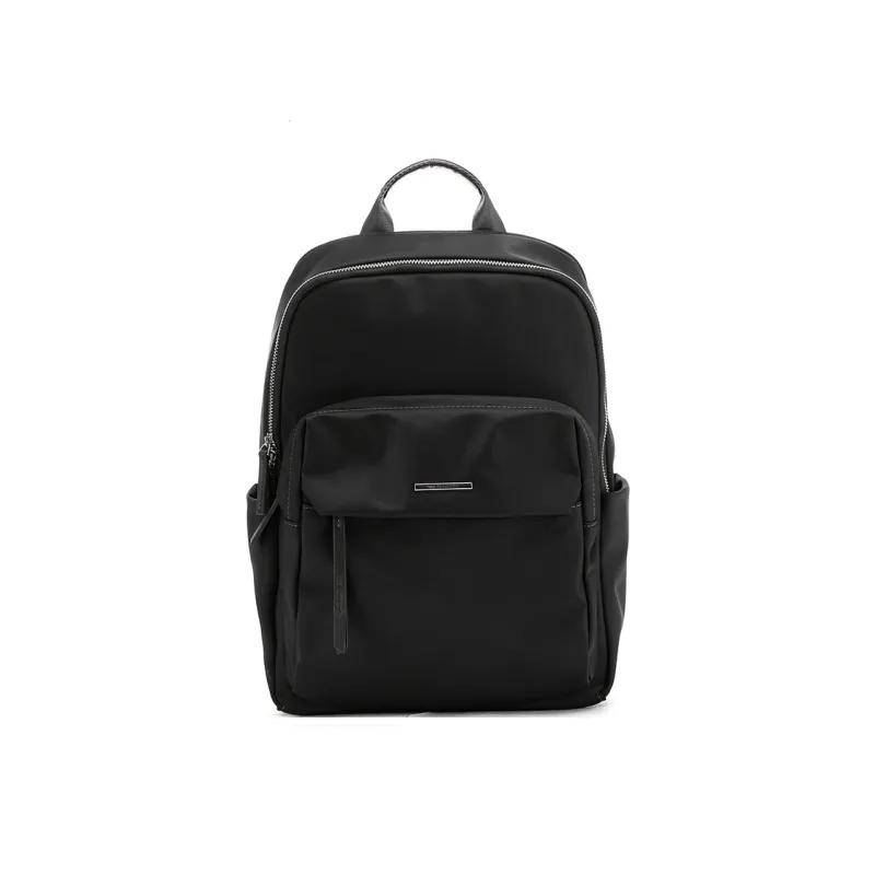 RED DRAGONFLY Fabric Backpack Unisex Apricot/Dark Gray/Black-5